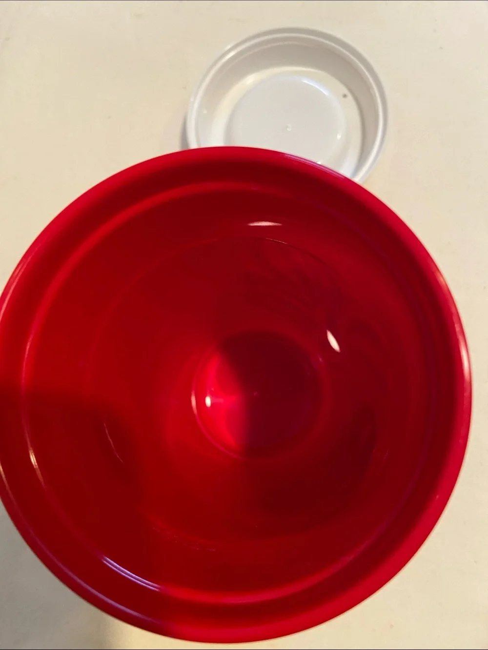 🩷Starbucks Red and White Holiday Reusable Cup with Green Logo 16oz